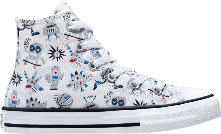  Converse Chuck Taylor All Star High PS &#039;Creatures - White Ash Stone&#039;