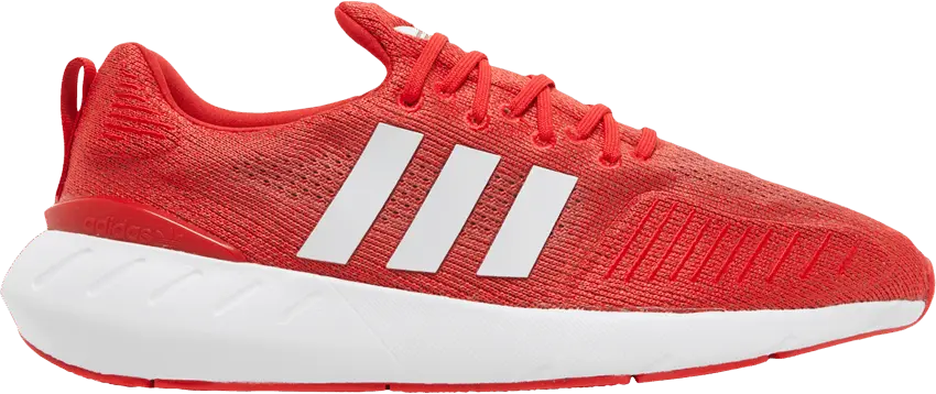  Adidas Swift Run 22 &#039;Vivid Red White&#039;