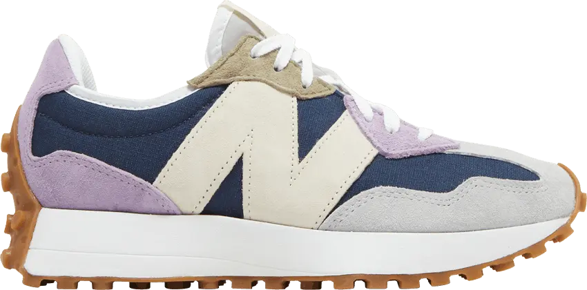  New Balance 327 Natural Indigo Raw Amethyst (Women&#039;s)