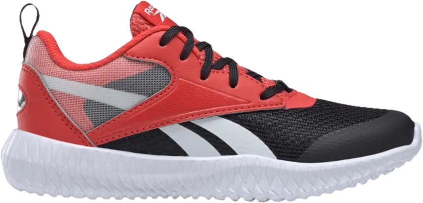  Reebok Flexagon Energy 3 Little Kid &#039;Black Dynamic Red&#039;