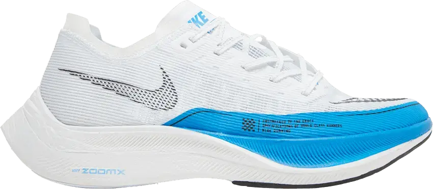 Nike ZoomX Vaporfly Next% 2 White Photo Blue