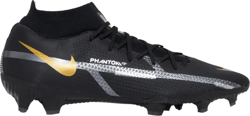  Nike Phantom GT 2 Pro DF FG &#039;Black Metallic Gold&#039;