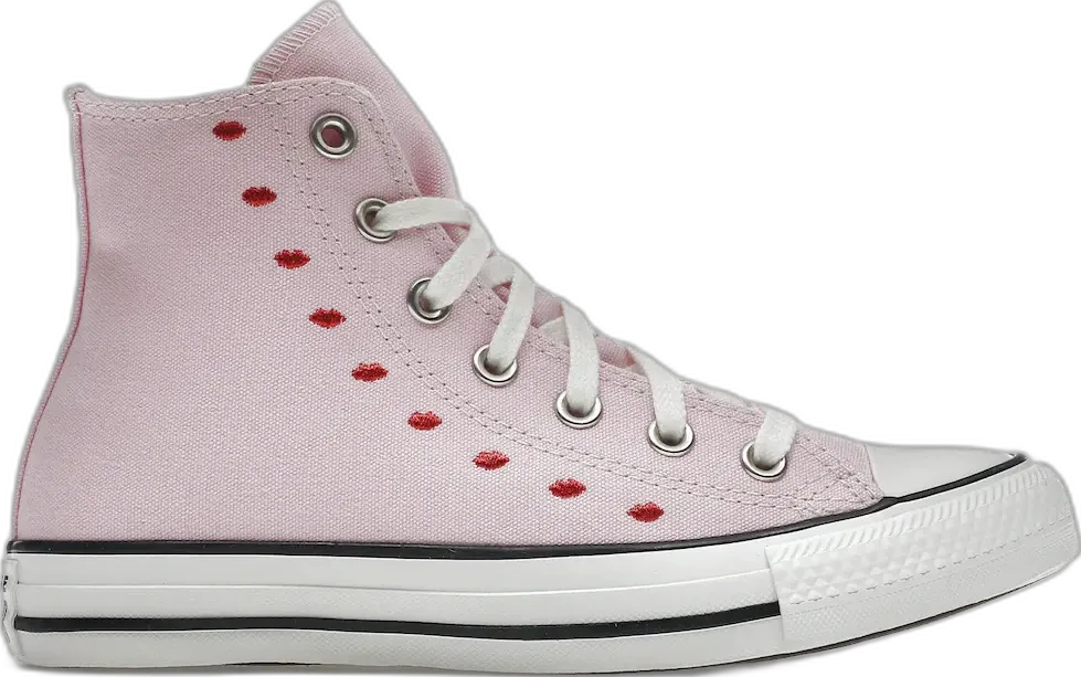Converse Chuck Taylor All-Star Hi Embroidered Hearts Pink (Women&#039;s)
