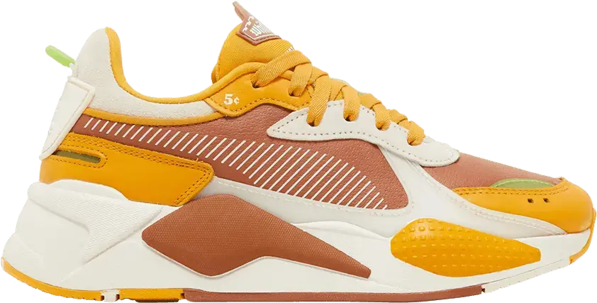  Puma White Castle x RS-X Jr &#039;Mocha Bisque Sunflower&#039;