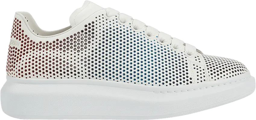 Alexander Mcqueen Alexander McQueen Oversized Sneaker &#039;Perforated - White Multi-Color&#039;