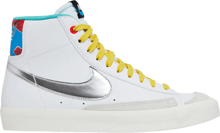  Nike Blazer Mid &#039;77 GS &#039;White Vivid Sulfur&#039;