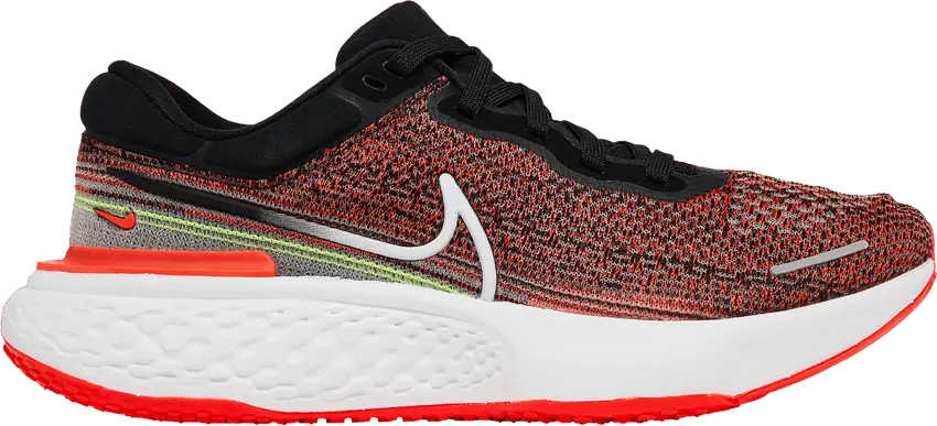  Nike ZoomX Invincible Run Flyknit Black Bright Crimson