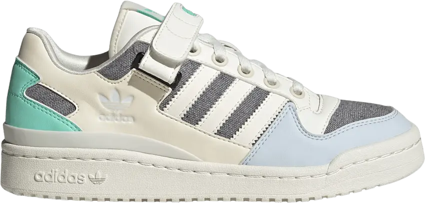  Adidas Wmns Forum Low &#039;Off White Easy Green&#039;