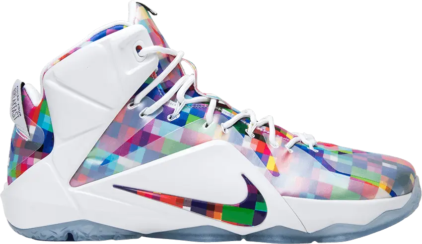  Nike LeBron 12 EXT Prism