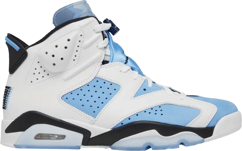  Jordan 6 Retro UNC White