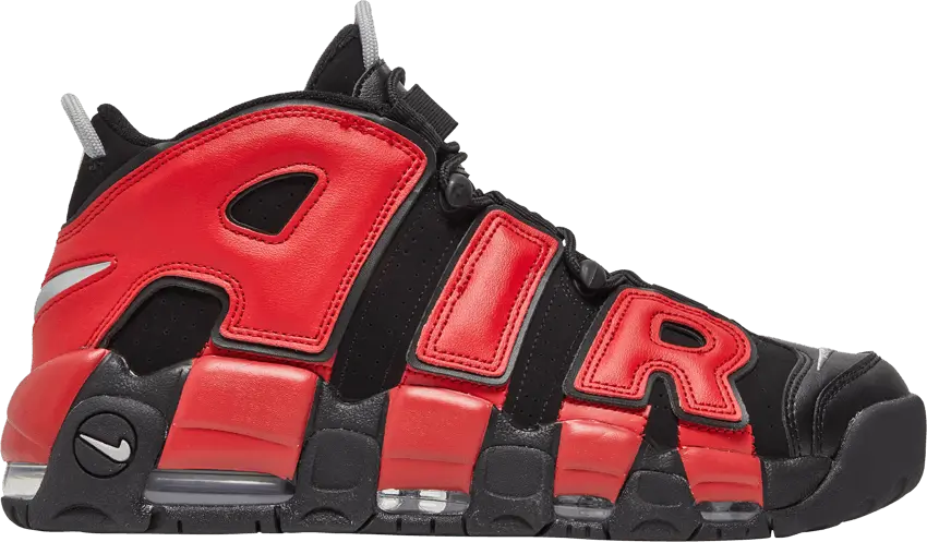  Nike Air More Uptempo 96 Alternates Split Black Varsity Red