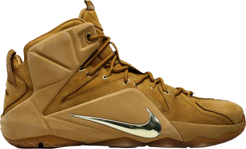  Nike LeBron 12 EXT Wheat