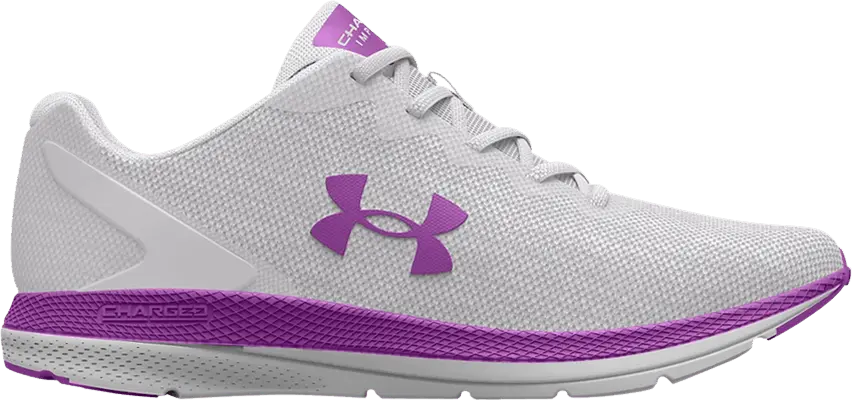  Under Armour Wmns Charged Impulse 2 Knit &#039;Grey Mega Magenta&#039;