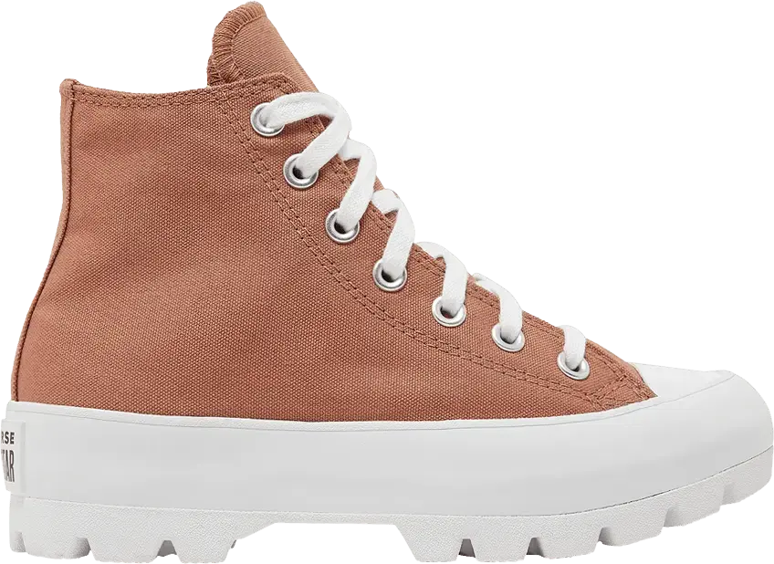  Converse Wmns Chuck Taylor All Star Lugged High &#039;Seasonal Color - Mineral Clay&#039;