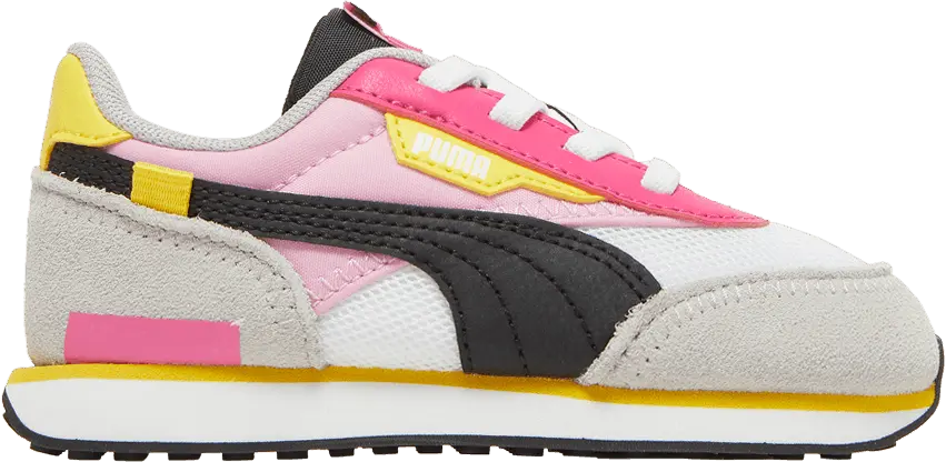  Puma Future Rider Splash Infant &#039;White Prism Pink&#039;