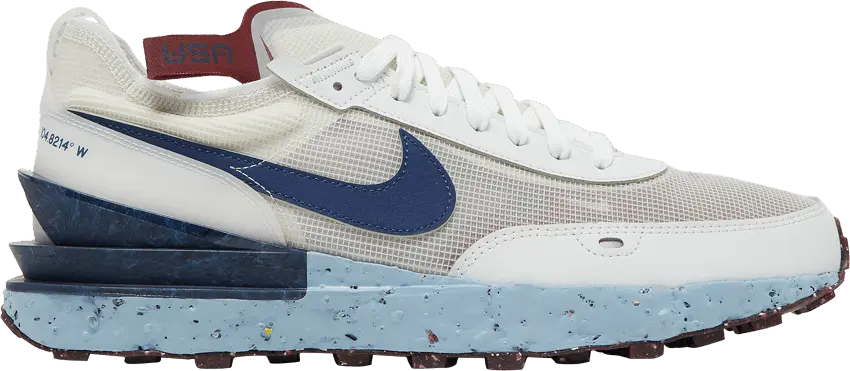  Nike Waffle One Crater Summit White Blue Void