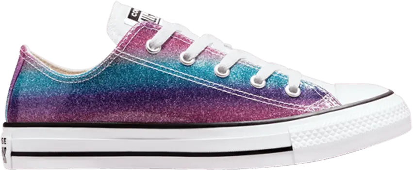  Converse Chuck Taylor All Star Low GS &#039;Glitter Drip&#039;