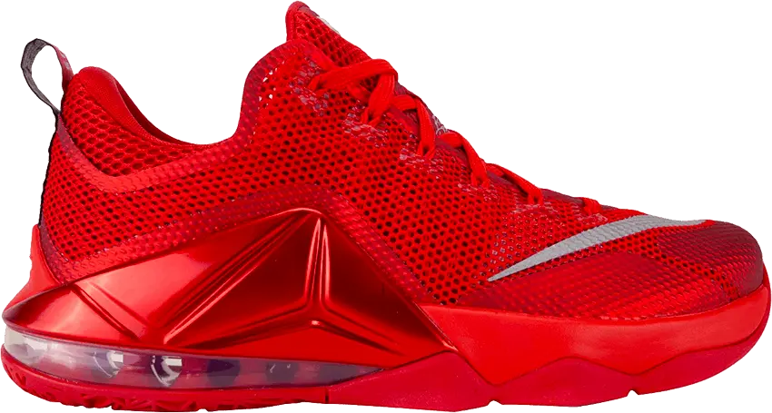  Nike LeBron 12 Low University Red