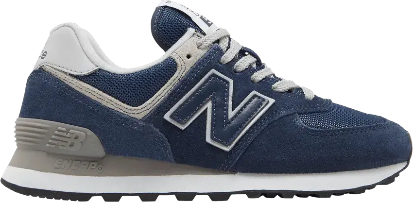  New Balance 574 Core Navy White (Women&#039;s)