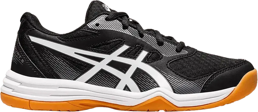  Asics Upcourt 5 GS &#039;Black White&#039;