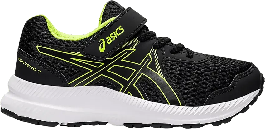  Asics Contend 7 PS &#039;Black Hazard Green&#039;