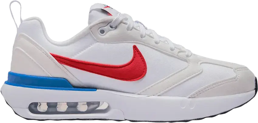 Nike Air Max Dawn GS &#039;White Red Blue&#039;