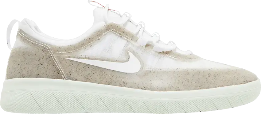  Nike Nyjah Free 2 SB &#039;White Barely Green&#039;