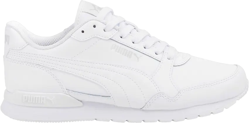  Puma ST Runner v3 Leather Jr &#039;Triple White&#039;