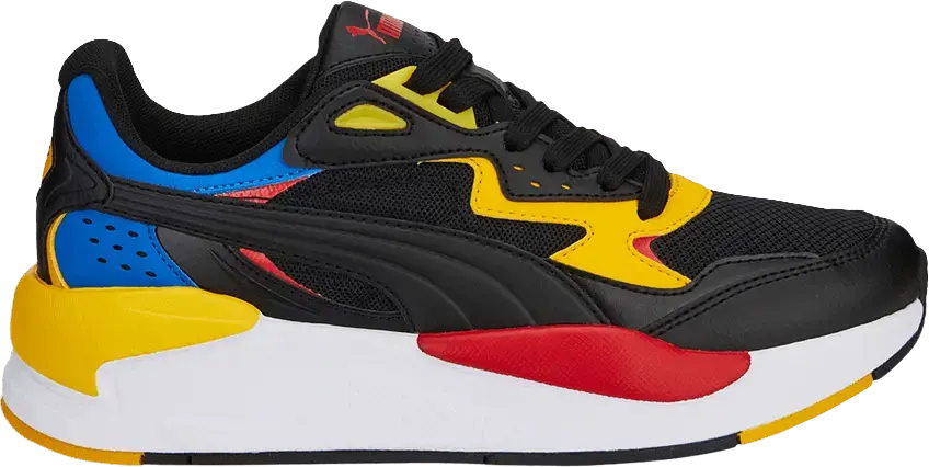  Puma X-Ray Speed Jr &#039;Black Spectra Yellow&#039;