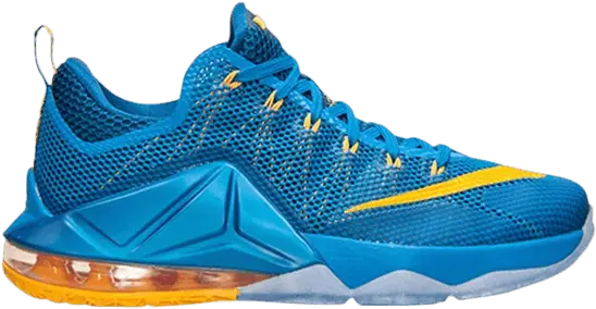  Nike LeBron Xii Low Photo Blue/Unvrsty Gold/Gym Blue