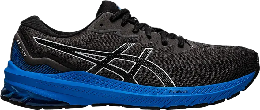  Asics GT 1000 11 &#039;Black Electric Blue&#039;