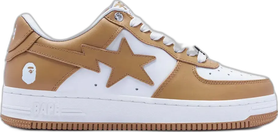  A Bathing Ape Bape Sta White Beige (2022)