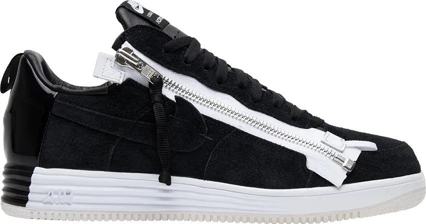  Nike Lunar Force 1 Low Acronym Black White