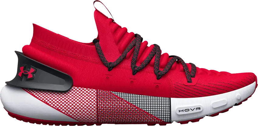  Under Armour HOVR Phantom 3 Collegiate &#039;Red Black&#039;