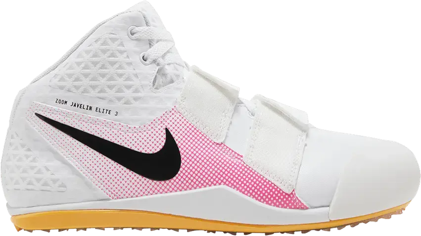  Nike Zoom Javelin Elite 3 &#039;White Hyper Pink Orange&#039;