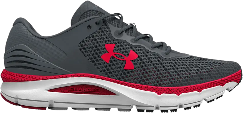  Under Armour Charged Intake 5 &#039;Pitch Grey Red&#039;