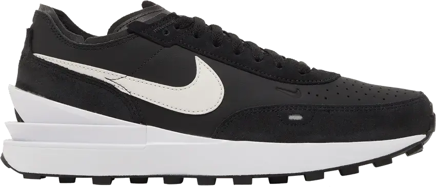  Nike Waffle One Leather &#039;Black White&#039;