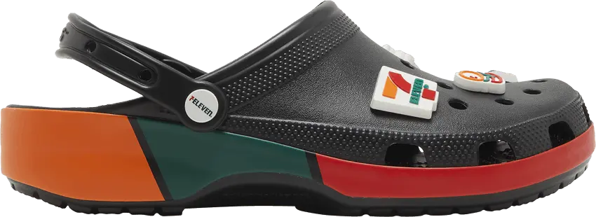  Crocs Classic Clog 7-Eleven Black