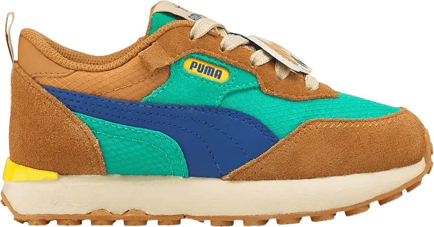  Puma Tiny Cottons x Rider FV Little Kid &#039;Croissant&#039;