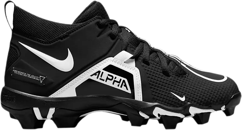  Nike Alpha Menace 3 Shark GS &#039;Black White&#039;
