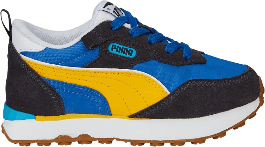  Puma Rider FV Essential Little Kid &#039;Royal Yellow&#039;