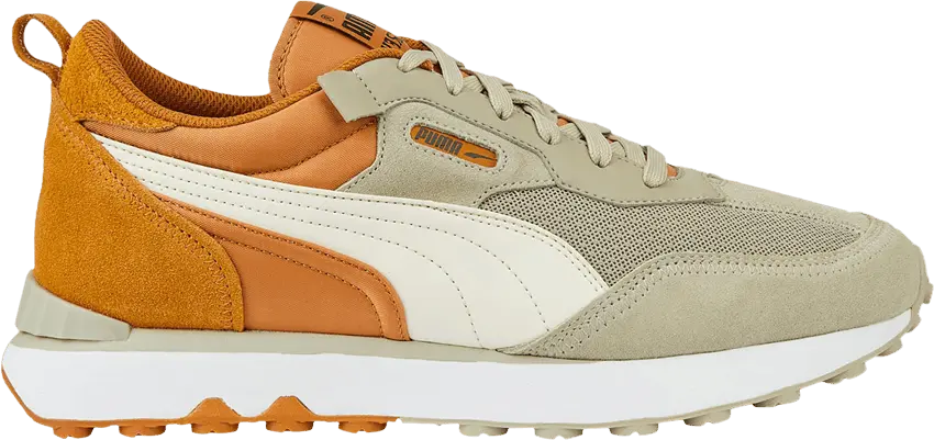  Puma Rider FV &#039;Colorblock - Pebble Grey Desert Tan&#039;