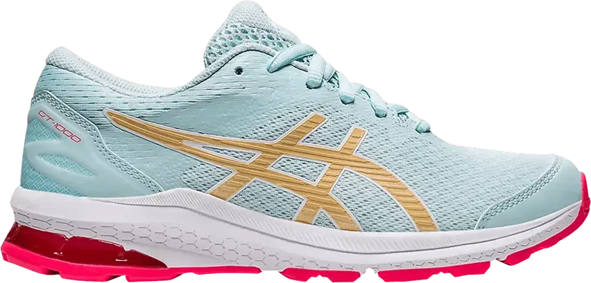  Asics GT 1000 10 GS &#039;Aqua Angel Champagne&#039;