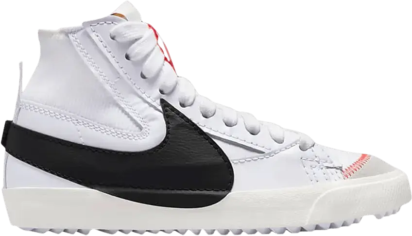  Nike Blazer Mid 77 Jumbo White Black Sail (Women&#039;s)