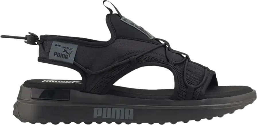  Puma Surf Sandal &#039;Black Dark Slate&#039;