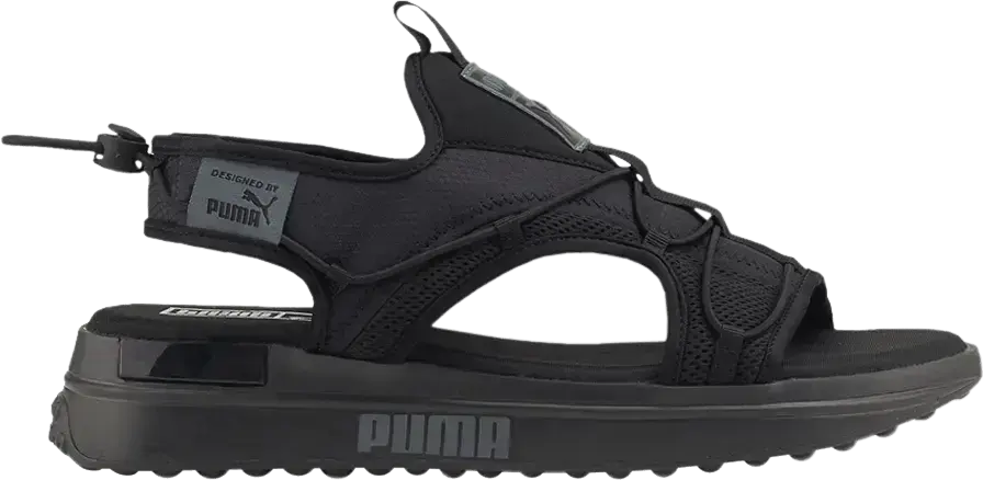 Puma Surf Sandal &#039;Black Dark Slate&#039;