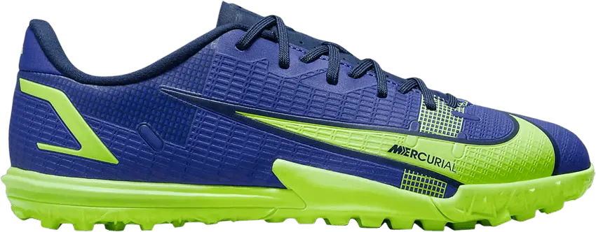  Nike Mercurial Vapor 14 Academy TF GS &#039;Lapis Volt&#039;