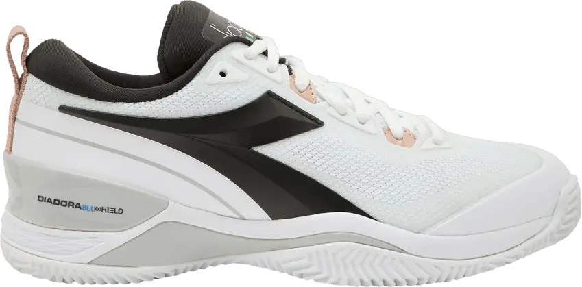  Diadora Wmns Speed Blushield 5 Clay &#039;White Black&#039;