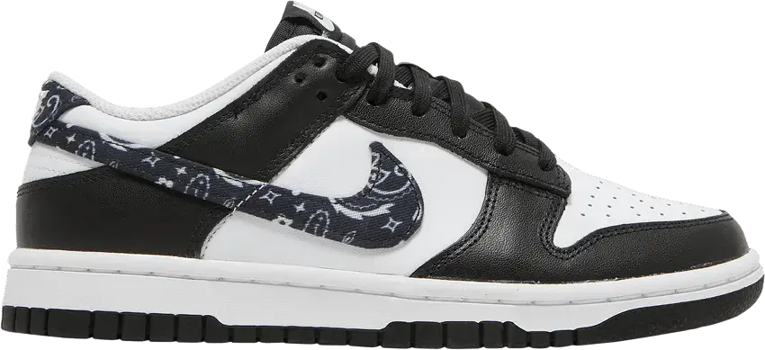  Nike Dunk Low Essential Paisley Pack Black (Women&#039;s)