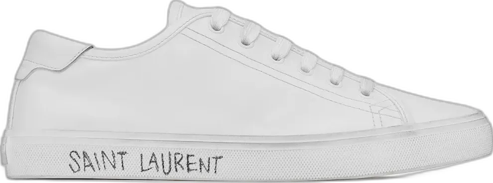 Saint Laurent Malibu Low Optic White